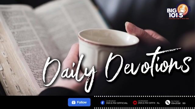 The Daily Radio Devotion | Monday Evening
